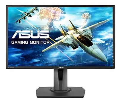 ASUS MG248Q 24 inch Gaming Monitor (FHD, 1920 x 1080, 1 ms, up to 144 Hz, DP, HDMI, DVI-D, Adaptive-Sync) - Black