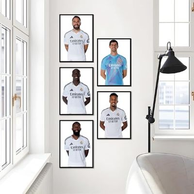 Licensed Decor Real Madrid Wallart Poster A2 Defensive 5-59 cm (h) x 42 cm (b)