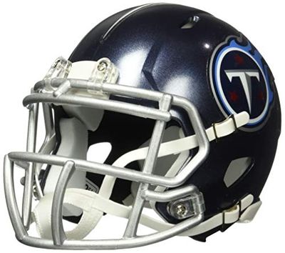 Riddell Unisex Tennessee Titans hjälm kopia mini hastighet stil 2018, lagfärg, en storlek