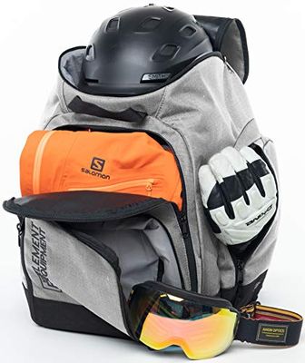 Element Equipment Ultimate Boot Bag Snowboard Ski Rugzak Grijs Ripstop NanoWeave