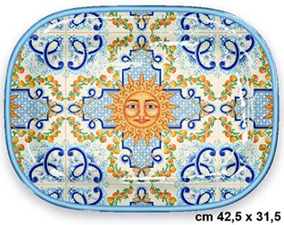 I.B.C. L.TAORMINA VASSOIO RETT 42,5x31,5 1645-2