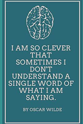 I am so clever that sometimes I don't understand a single word of what I am saying.