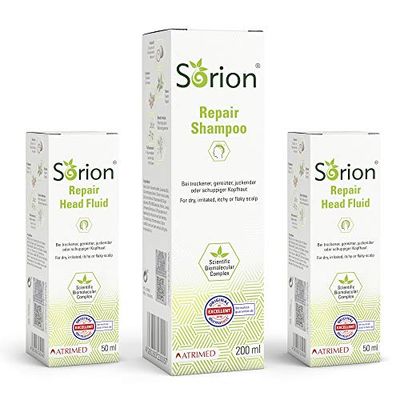 Sorion Shampoo 200 ml & Sorion Head Fluid 100 ml (2 X 50ml)