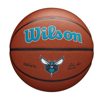 WILSON NBA Team Alliance Basketbal - Charlotte Hornets, Maat 7-29.5"