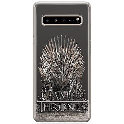 ERT GROUP Custodia per Samsung S10 5G Originale e Ufficiale Game od Thrones Motivo Trono di Spade 017 ottimale adattata alla forma del telefono cellulare Custodia in TPU