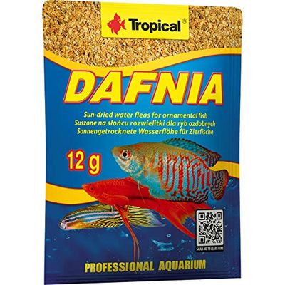 Comida para Peces de acuarios TROPICAL Bolso tropical DAFNIA 12G
