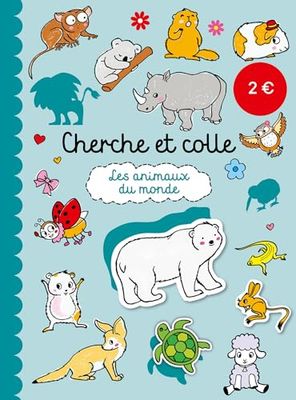 Cherche et colle - Les animaux du monde