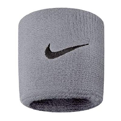 Nike Wristband Pulseira unissexo, cinzento (cinzento escuro/preto), tamanho único