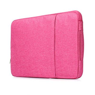 15 tum Jean effekt fodral för PC ASUS VivoBook skyddsfodral bärbar dator 15 tum (rosa)