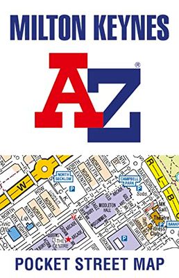 Milton Keynes A-Z Pocket Street Map