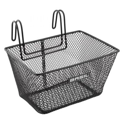 Basil Tivoli, Cestino per Bicicletta Unisex-Kids, Nero, 26 cm x 24 cm x 17 cm