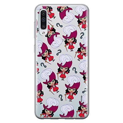 ERT GROUP etui na telefon Samsung A50/ A50s/ A30s, case oryginalny i oficjalnie licencjonowany przez Disney, wzór James Hook 002, optymalnie dopasowane, plecki z TPU częściowo przeźroczyste