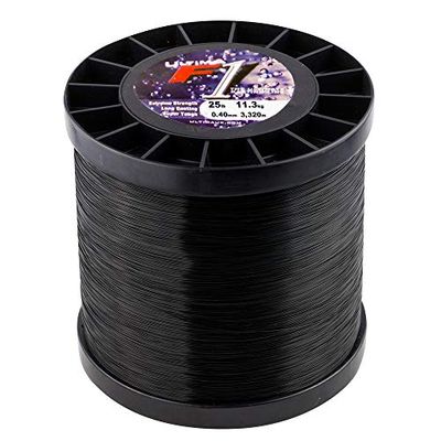 Ultima E5086 F1 Super Strong Beach Casting Sea Fishing Line - Black, 0.40 mm - 25.0 lb