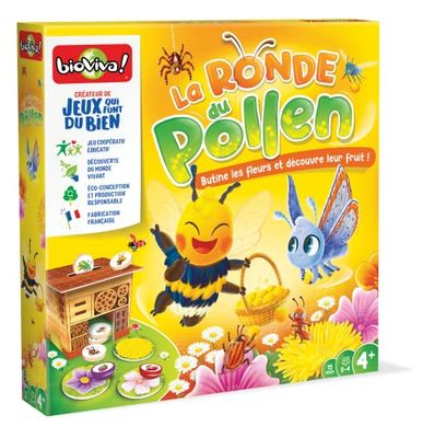LA RONDE DU POLLEN : BUTINE DE FLEUR EN FLEUR