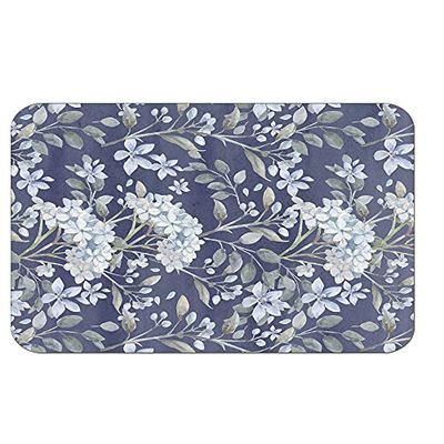 Le Jardin du Lin Badematte, Polyester, Mehrfarbig, 100X60 Cm