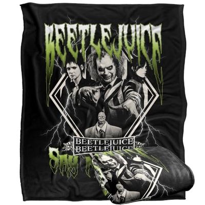 BEETLEJUICE 2 (2024) Silky Touch Super Soft Throw Blanket 152 x 127 cm