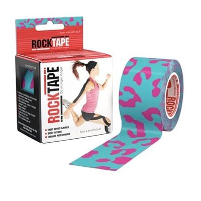 RockTape Unisex Vuxen Std Kinesiologitejp, Miankatt, 5 cm x 5 m EU