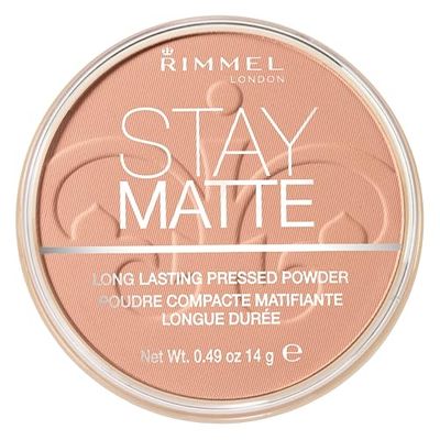 RIMMEL LONDON Stay Matte Poudre pressée longue durée Naturel