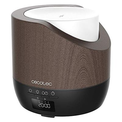 Cecotec PureAroma 500 Smart Black Woody Dyfuzor zapachowy 500 ml. Pojemność Wyświetlacz LED, 12h Timer, Budzik, 3 Tryby pracy, Zasięg 30m2