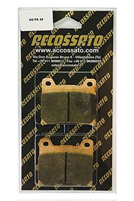 Accossato AGPA54ST-29 Pastiglia Freno per YAMAHA > XJ 700 MAXIM, 700 (1985), Set di 2