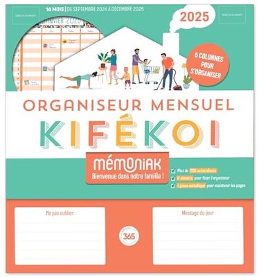 Organiseur Kifékoi: Edition 2025