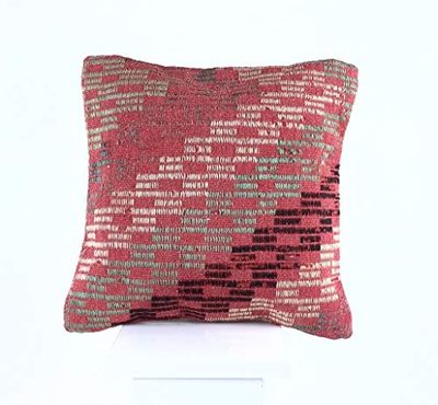 Kelim Cuscino 40x40 cm fatto a mano turco prodotto federe kilim dekorativo orientale etnici cuscino A637