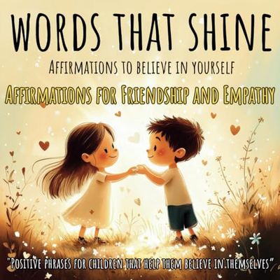 Words That Shine: Affirmations to Believe In Yourself. Affirmations for Friendship and Empathy, for Children Ages 5-10: "Positive Phrases for Children That Help Them Believe in Themselves”