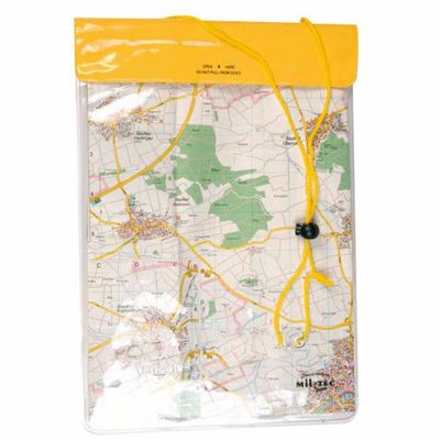 Mil-Tec Sac de Poitrine imperméable Jaune 260 x 350 mm