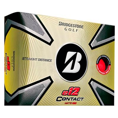 Bridgestone Golf 2023 e12 kontakt golfbollar röd