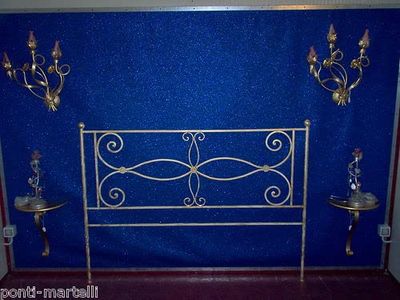 LETTO in FERRO BATTUTO Realizzazioni Personalizzate 961 (160, L)