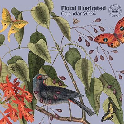 Royal Botanic Gardens Kew, Floral Illustrated 2024 Calendar