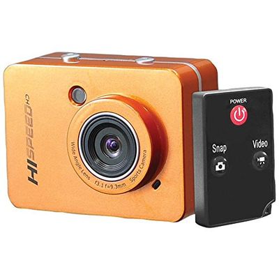 Pyle Camera 12.0 Mpix HD 1080P Orange orange