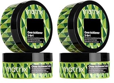 MATRIX - Produit Coiffant 3-en-1 (Crème-Pâte-Cire), Produit Coiffant Multi-Usages, Over Achiever, 50ml (Lot de 2)
