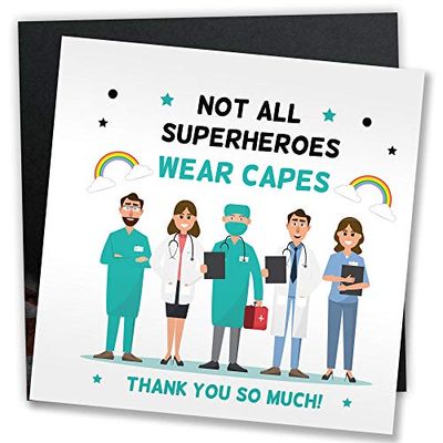 RED OCEAN Speciale Verpleegkundige Dokter Dank U Gift NHS Ziekenhuis Gift Bedankkaart Keepsake