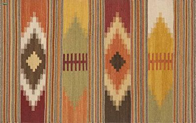 Vilber Bohemian Kilim 2576 Tapete, vinil, multicolor, 75 x 120x0,2 cm