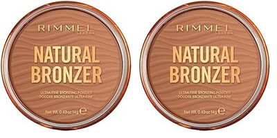 Rimmel Natural Bronzer 002-Sunbronze 14 Gr (Lot de 2)