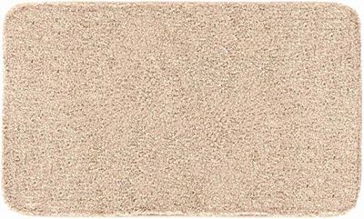Grundläggande badrumsmattor, 100% polyakryl, ULTRASOFT, silver, beige, 50 x 80 cm