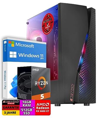 ScreenON - Ryzen 7 5700G - 500GB M.2 - RX 6600XT - GamePC.A40131 - WiFi