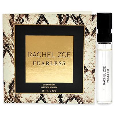 Rachel Zoe Fearless - 0.05 Oz Eau De Parfum Vial On Card - Perfectly Balanced Feminine Perfume For Women - Awaken The Senses With A Lasting Signature Designer Scent