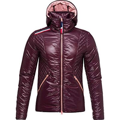 Rossignol Verglas Hood Jacket, Giacca Donna, Bordeaux, XL