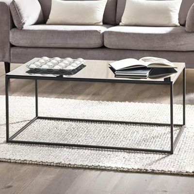 Julian Bowen Chicago salontafel, gerookt glas