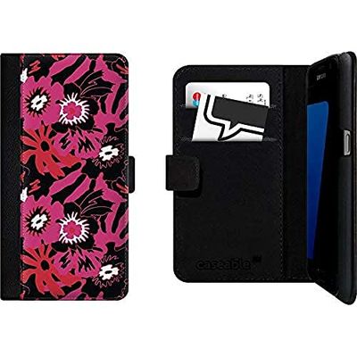 Smartphone Flip Case Flower Works Samsung Galaxy S7