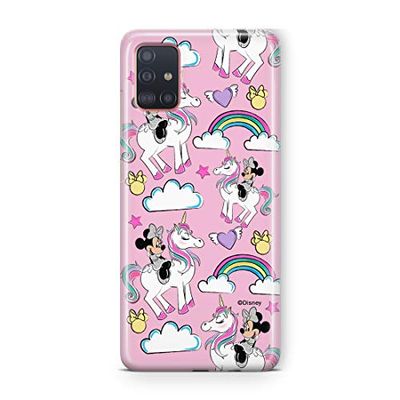 Ert Group Funda para teléfono móvil Samsung A51 Original y con Licencia Oficial de Disney con diseño Minnie 037 Perfectamente Adaptada a la Forma del teléfono móvil, Funda Hecha de TPU
