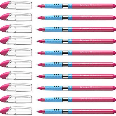 Schneider Slider XB 151209 Ballpoint Pen Pink Pack of 10