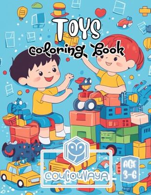 Toys Coloring Book for Kids (coucouvaya coloring books)