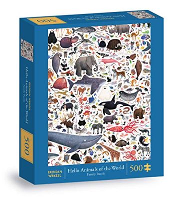 Chronicle Books 9781797213590 Puzzle, Animals