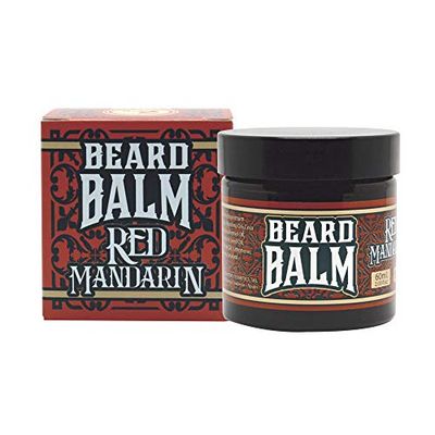 HEY JOE! - Baume À Barbe No. 2 Mandarine Rouge | Baume À Barbe Hydratant Avec Parfum De Mandarine Rouge - Flacon De 60ml