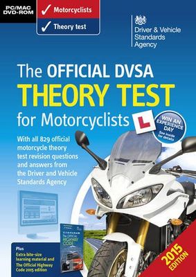 DVSA Official 2015 Theory Test for Motorcyclists DVD-ROM