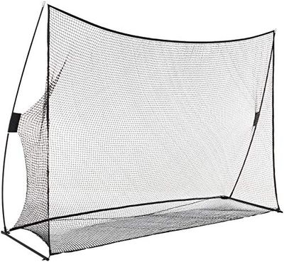 Amazon Basics Portable Driving Practice Golf Net, Black, 3.05 x 2.13 meters