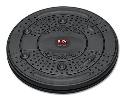 Body Sculpture Bb920 Massagem Balance Board Massage Figure Twister, preto, adultos